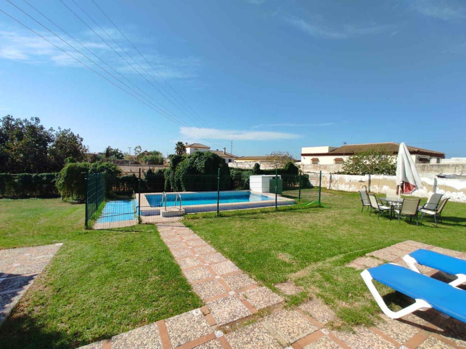 Casa Rural Con Piscina Verdugo El Puerto de Santa María Esterno foto